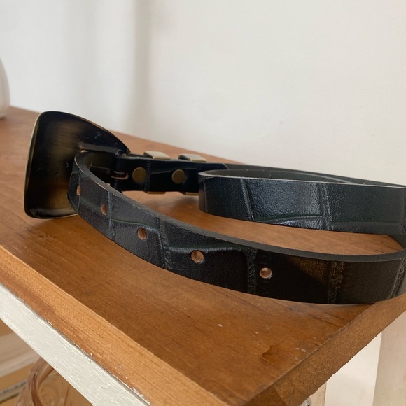 Free People boho western leather belt - Picture 6 of 12